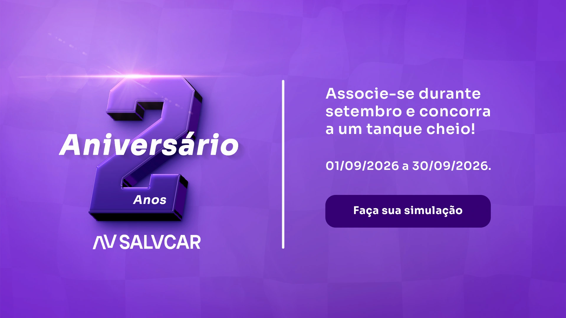 Aniversário de 2 anos Salvcar